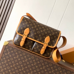 LOUIS VUITTON サッチェル メッセンジャーバッグ モノグラム メンズ 35.5×24×12cm
