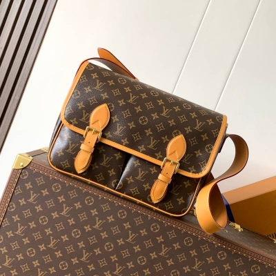 LOUIS VUITTON サッチェル メッセンジャーバッグ モノグラム メンズ 35.5×24×12cm