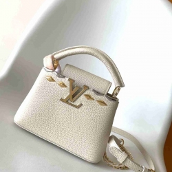 LV ハンドバッグ カプシーヌ 21×13.6×8cm