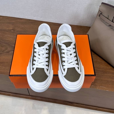 【HERMES】SS24新作スリッポンレザースリッポンメンズレディース