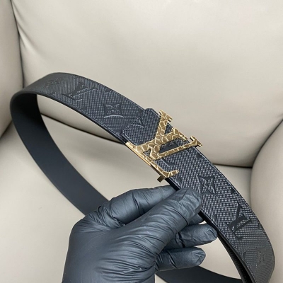 LV メンズ ベルト 両面用 40mm