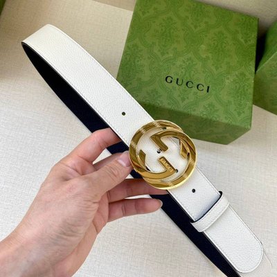 グッチ メンズ ベルト GGマーモント 3.8cm