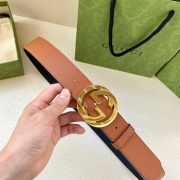 グッチ メンズ ベルト GGマーモント 3.8cm