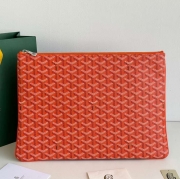 GOYARD MGM クラッチバッグ コットンキャンバス ユニセックス 37×26×1.5cm