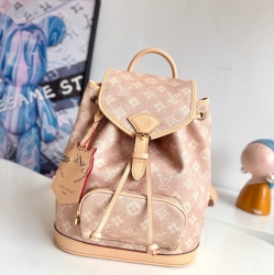 ルイ・ヴィトン スタイル モンソロー ミニ リュック グラスコーディントン デザイン サイズ：30×28×18cm