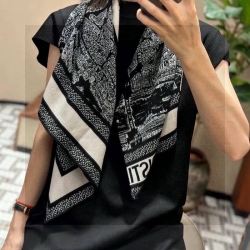 ディオール パリマップスカーフ 110x110