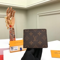 LOUIS VUITTON スレンダー ウォレット モノグラム キャンバス メンズ 11.9×9cm