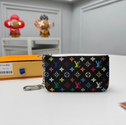 LOUIS VUITTON ポシェット クレ モノグラム マルチカラー レディース 12×7×1.5cm