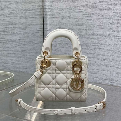 ディオール ハンドバッグ レディディオール 12×10×5cm