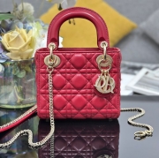 ディオール ハンドバッグ レディディオール 17×15×7cm