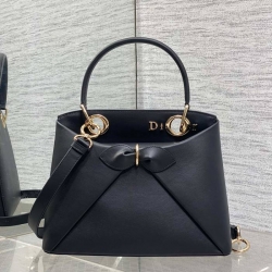 ディオール ハンドバッグ リボン 28×10×22cm
