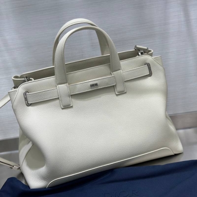 DIOR ノルマンディー トートバッグ カーフレザー メンズ 42×27.5×17cm