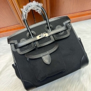 HERMES バーキン 25 カーゴ キャンバス×スウィフト レディース 25×20×13cm