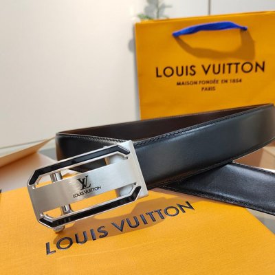 LV メンズ ベルト 自動バックル 35mm