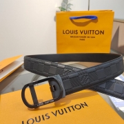 LV メンズ ベルト 自動バックル 35mm