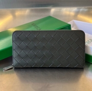 BOTTEGA VENETA イントレチャート ロングウォレット メンズ 19×10×2cm