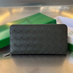 BOTTEGA VENETA イントレチャート ロングウォレット メンズ 19×10×2cm