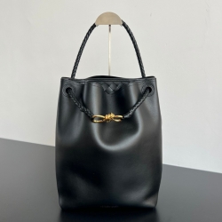 BV ショルダーバッグ レザー ハンドバッグ アンディアーモ 34×24×12cm