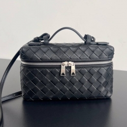 BV ショルダーバッグ レザー ポーチ 化粧ポーチ 22×12.5×5cm