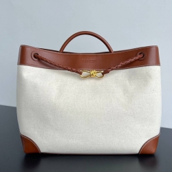 BV ショルダーバッグ レザー ハンドバッグ アンディアーモ 42×35×18cm