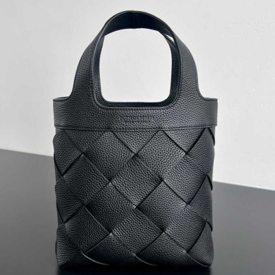 BV トートバッグ レザー ハンドバッグ ディアーゴ 25×22×7cm