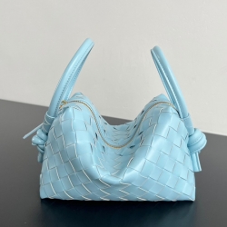 BV ショルダーバッグ レザー ハンドバッグ ループ 19×12×9cm