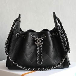 シャネル ショルダーバッグ ホーボー 20×22×12.5cm