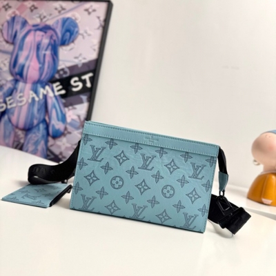 LOUIS VUITTON ガストン ウェアラブルウォレット ショルダーバッグ メンズ 22×14.5×4.5cm