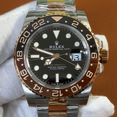 ROLEX GMTマスター II 126711CHNR 40mm 3285 noobv10