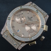 HUBLOT クラシックフュージョン 全面ゴールド 全面ダイヤ 人気商品