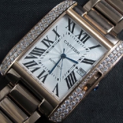 CARTIER タンクアングレーズ Asian ETA搭載