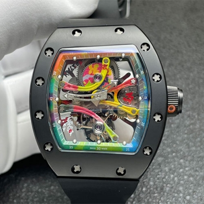 RICHARD MILLE RM 68-01 KONGO トゥールビヨン シリルコンゴ 最高級