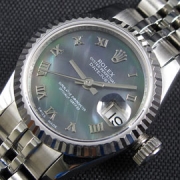 ROLEX デイトジャスト ライトグリーン レディース 彼女に