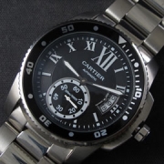 CARTIER カリブル ドゥ セラミック黒ベゼル 梱包奇麗