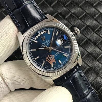 ROLEX 118139 デイデイト 36mm ブルー 激安挑戦