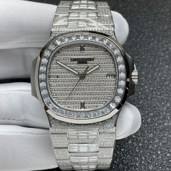 PATEK PHILIPPE 5719/10G-010 ノーチラス ホワイトゴールド ダイヤモンド 最高品質 最新入荷