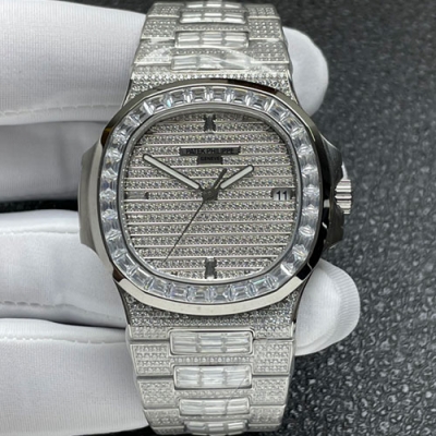 PATEK PHILIPPE 5719/10G-010 ノーチラス ホワイトゴールド ダイヤモンド 最高品質 最新入荷