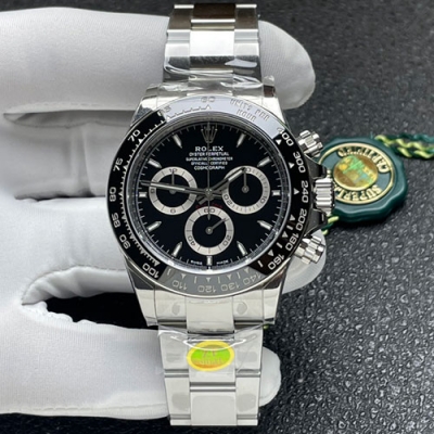 ROLEX M126500LN 40mm ブラック ZF製 最強コピー