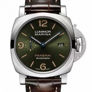 PANERAI PAM01116 TTF工場 ルミノール マリーナ プラチナテック 44mm グリーン 2024新品