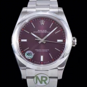 ROLEX M114300 オイスターパーペチュアル 39mm レッドグレープ 芸能人愛用
