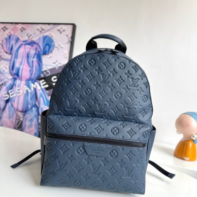 ルイ・ヴィトン スタイル ディスカバリー スモール リュック シャドウレザー サイズ：38×29×20cm