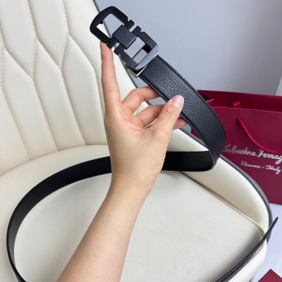 フェラガモ メンズ ベルト 両面用 3.5cm