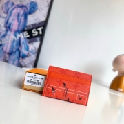 LOUIS VUITTON ダブルカードケース カラードモノグラム キャンバス メンズ 11×7×1.5cm