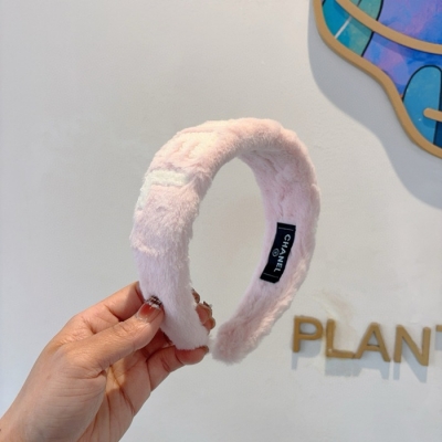 シャネル スタイル ヘアバンド ワイド