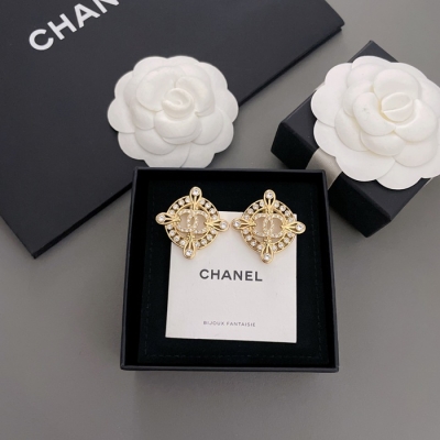 シャネル スタイル ピアス クリスタル