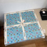 シャネル 蝶々結びスカーフ 90x90cm