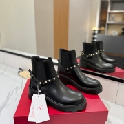 【VALENTINO】VLOGOブーツレディース