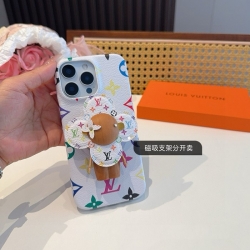 ルイ ヴィトン スタイル スマホケース 村上隆