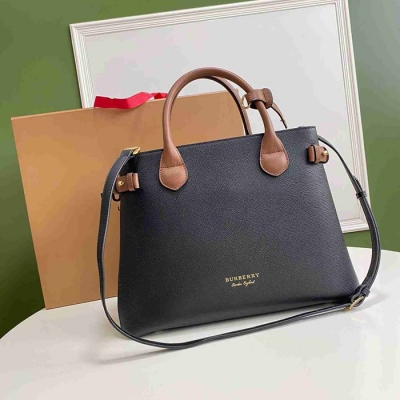 バーバリー トートバッグ バナー 34×16×25cm