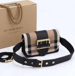 バーバリー ショルダーバッグ バックル 19.5×5×12cm
